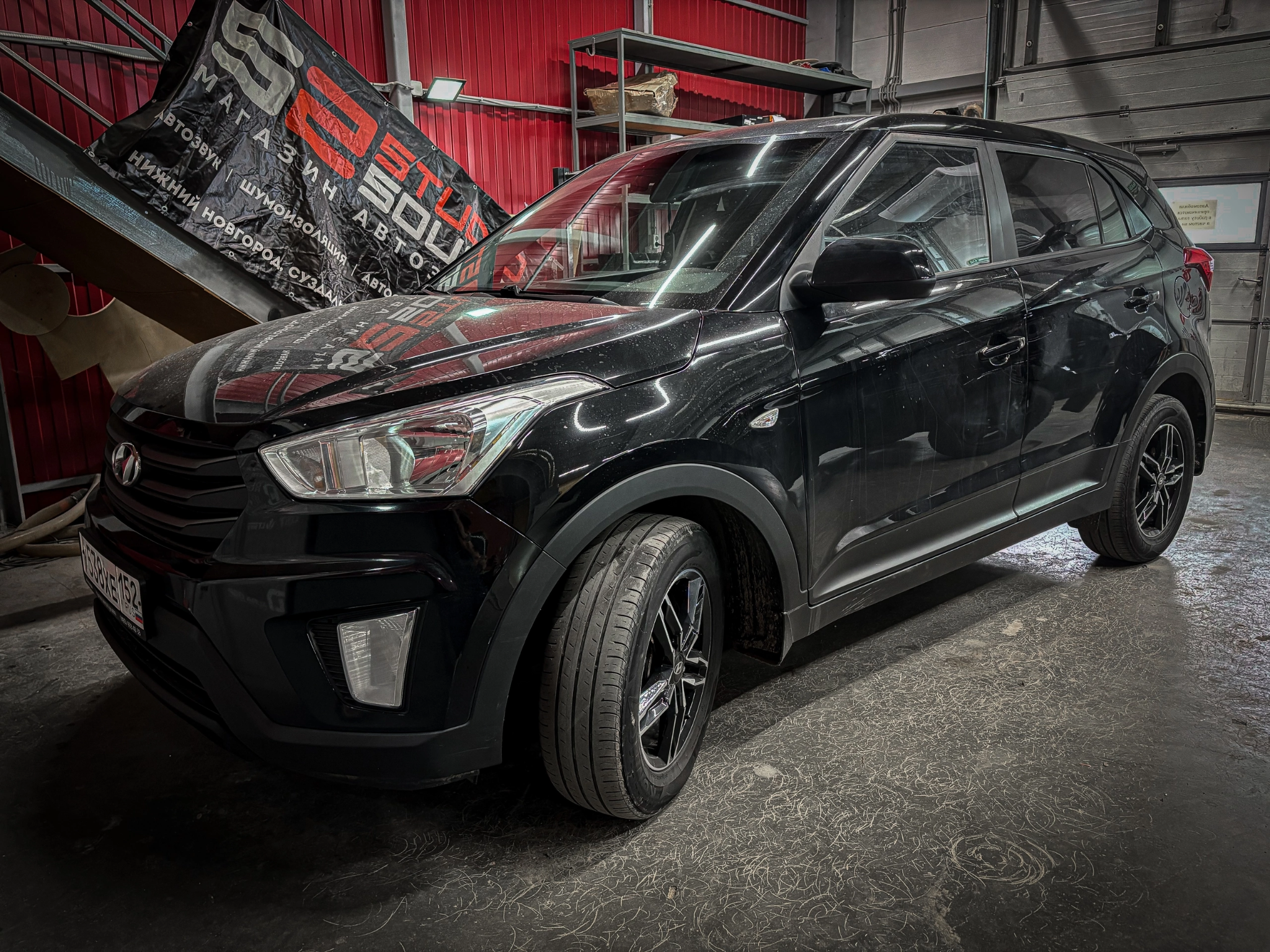 Hyundai Creta — мультимедиа, сигнализация и автосвет