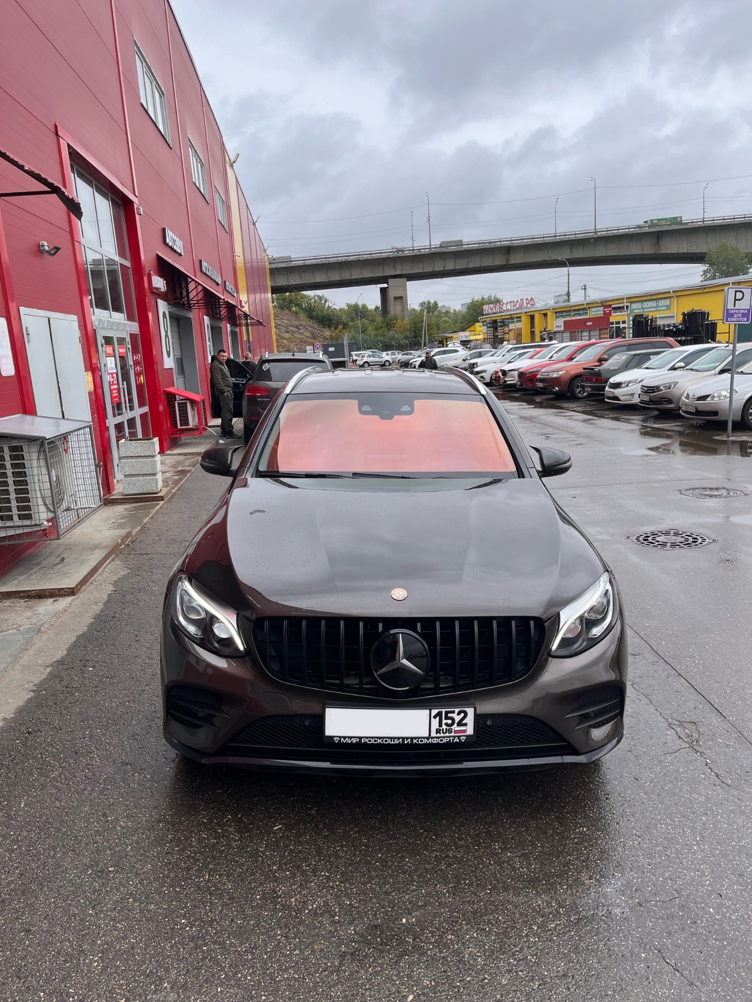 Mercedes-Benz GLC — атермальная плёнка TopSkin Mirage Dust