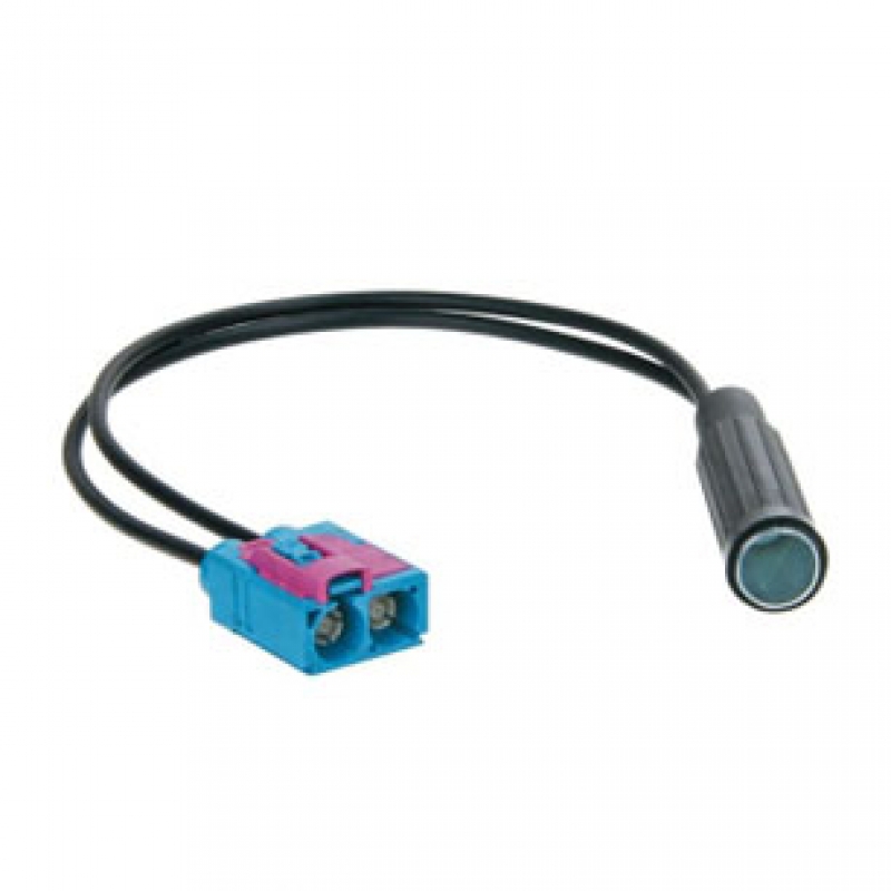 ISO антен переходник VW, Audi, Opel, Skoda (Fakra двойной - азия)