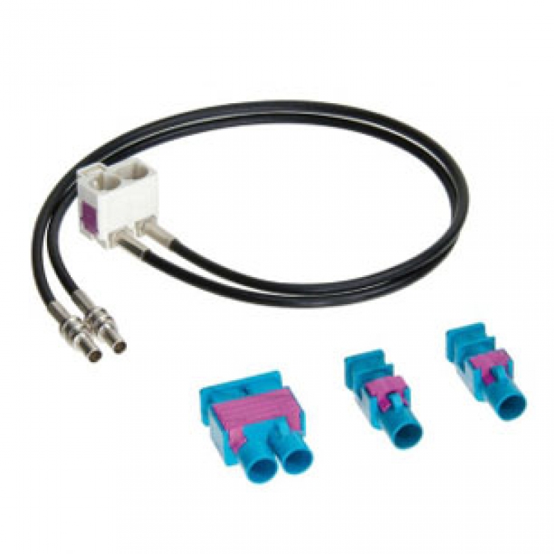 ISO антен переходник VW, Audi, Opel, Skoda (FakraM - FakraF)