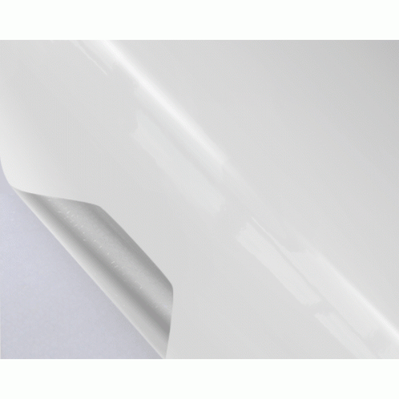 Белая глянцевая пленка премиум (с защитным слоем)