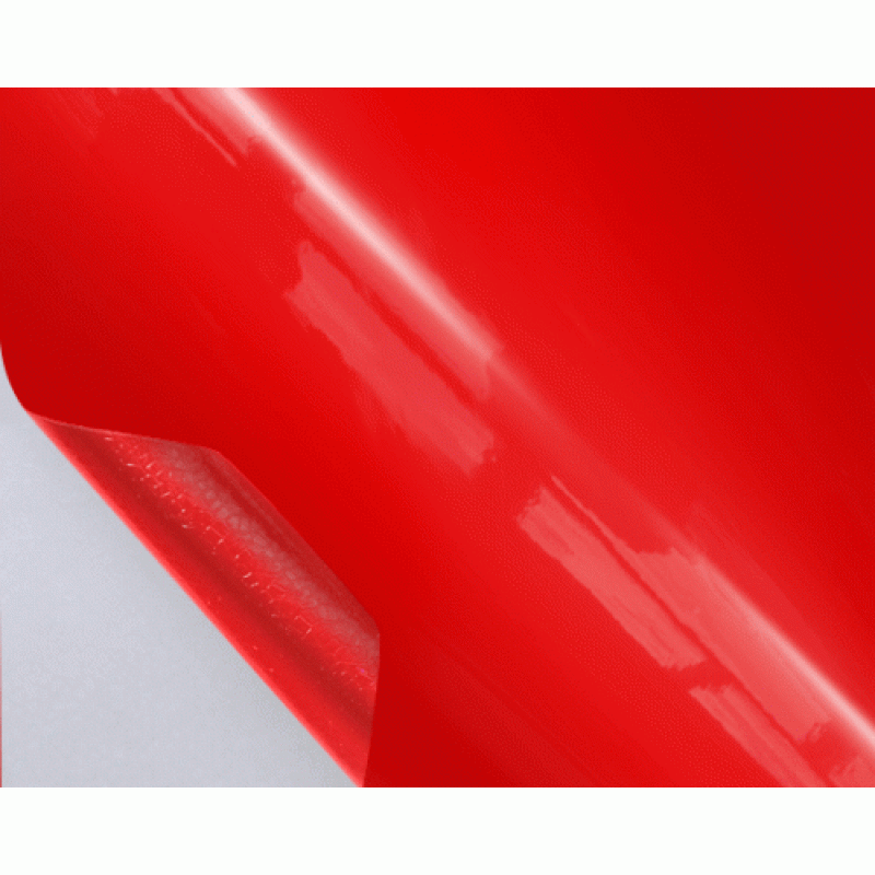 Красная глянцевая пленка премиум (с защитным слоем)