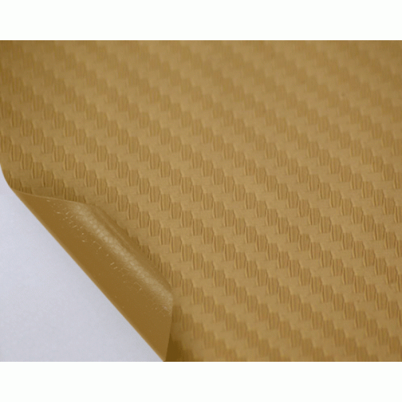 Карбон 3D золотой