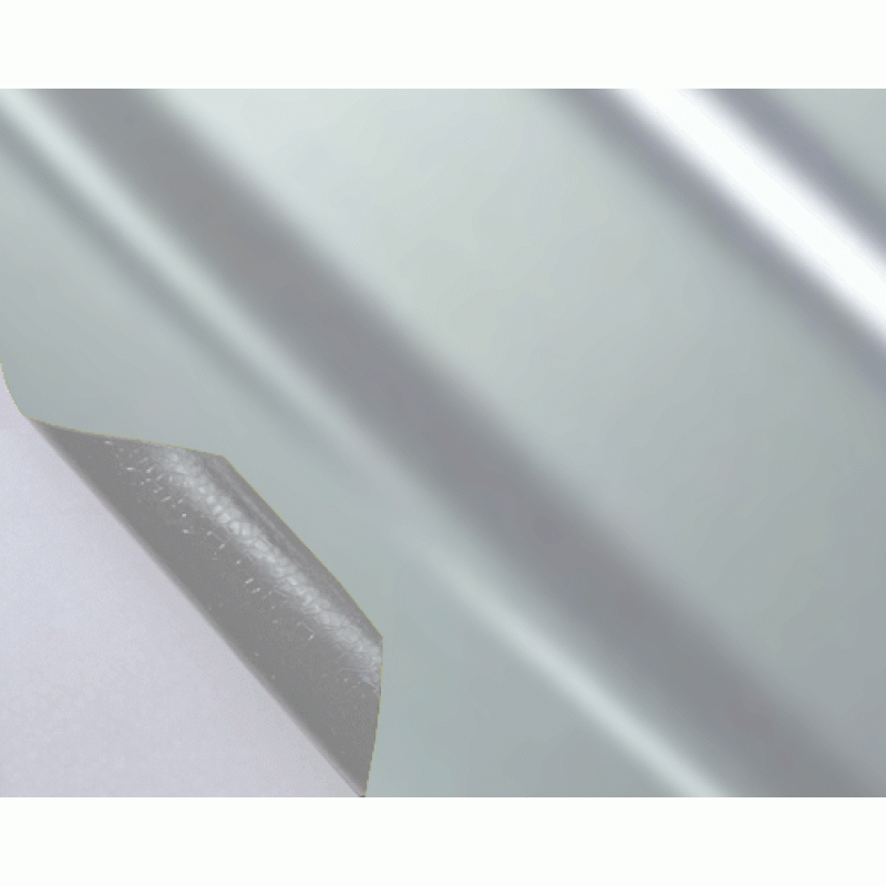 Серебристый матовый хром