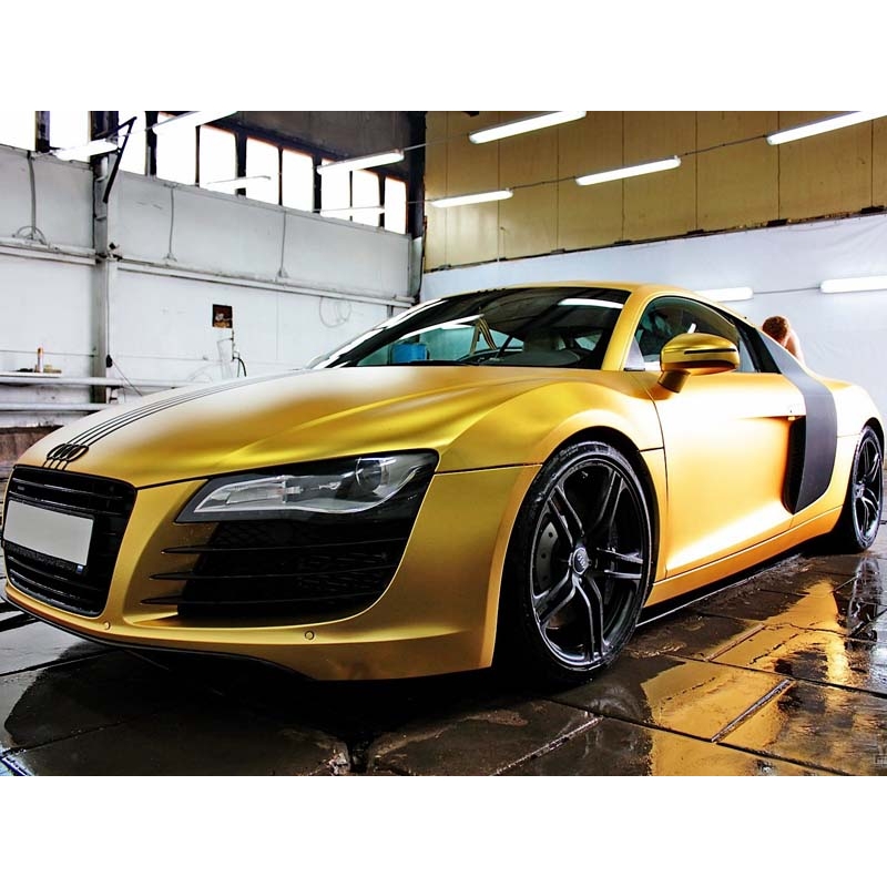 Золотой матовый хром