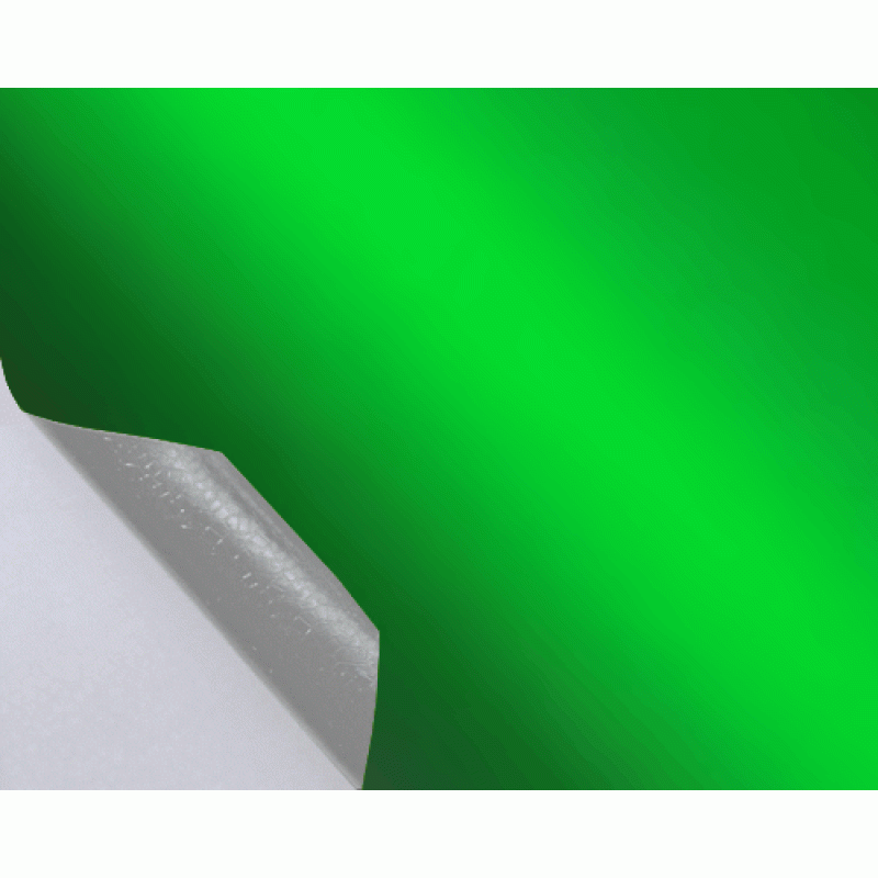 Зеленый матовый хром