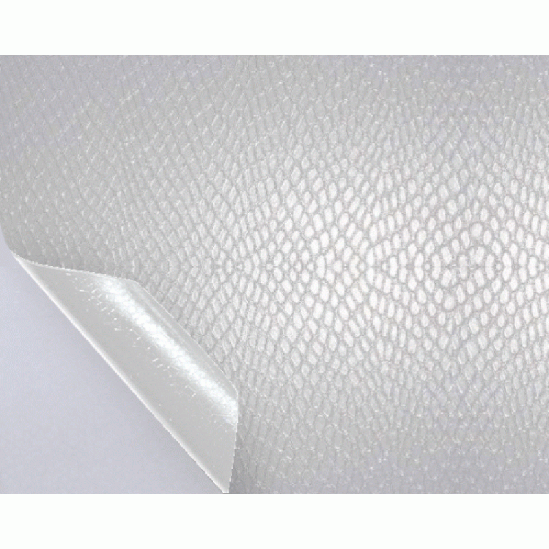 Пленка под кожу змеи белая