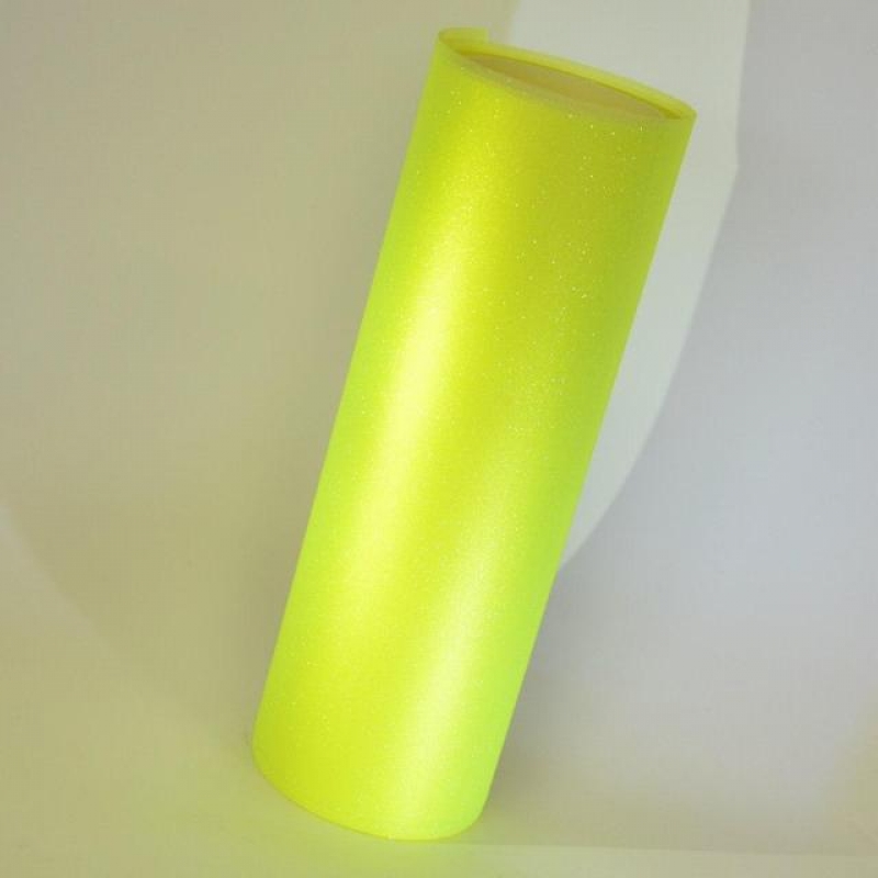 Тонировочная пленка для фар алмазная крошка - желтая