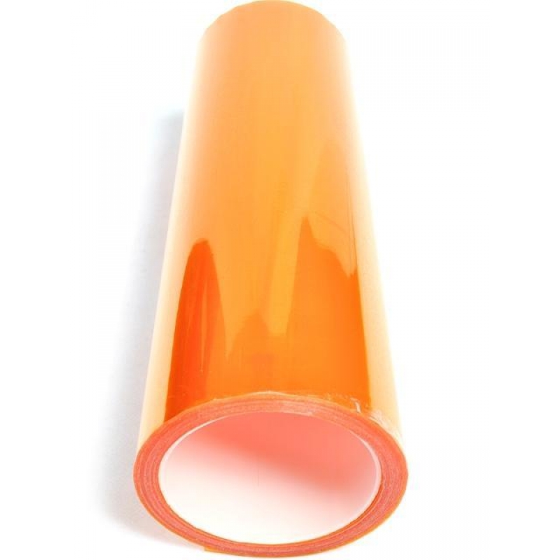 Тонировочная пленка для фар глянцевая - оранжевая