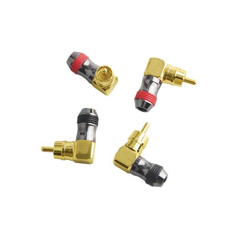 Разъем  RCA  угловой Ural RC-DB02