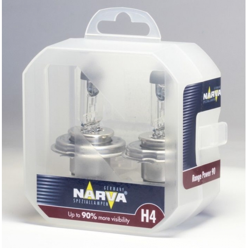 Галогенные лампы Narva Н4 12v 60/55w Range Power +90%