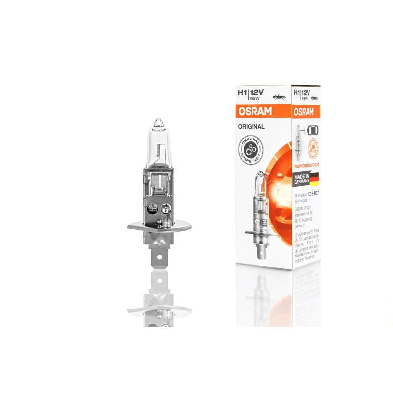 Галогенная лампа Osram H1 12v 55w Original