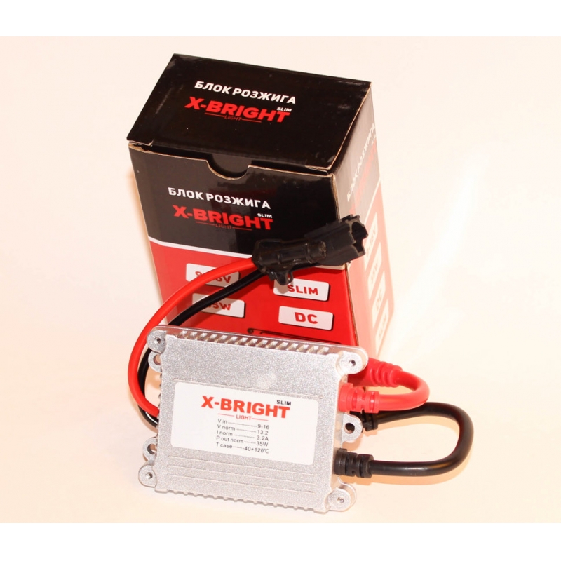 Блок розжига X-BRIGHT SLIM 35W 9-16 DC
