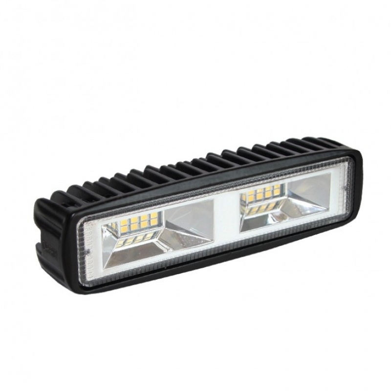 Светодиодная фара 20W Flood (ближний свет) 16см (3030)