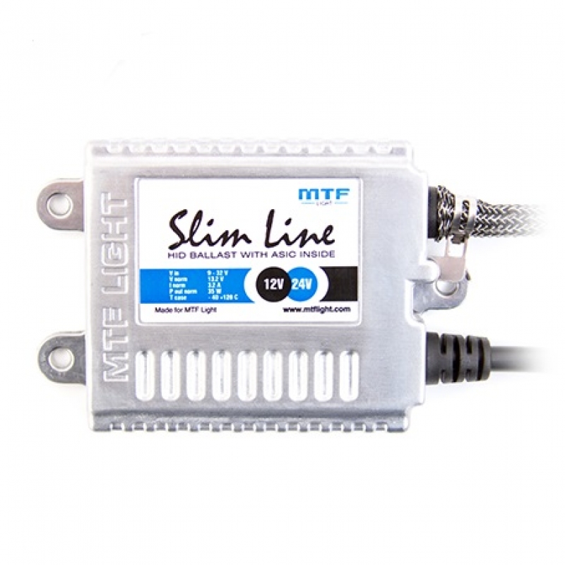 Блок розжига  MTF Light 12/24V 35w Slim система шумоподавления MSP