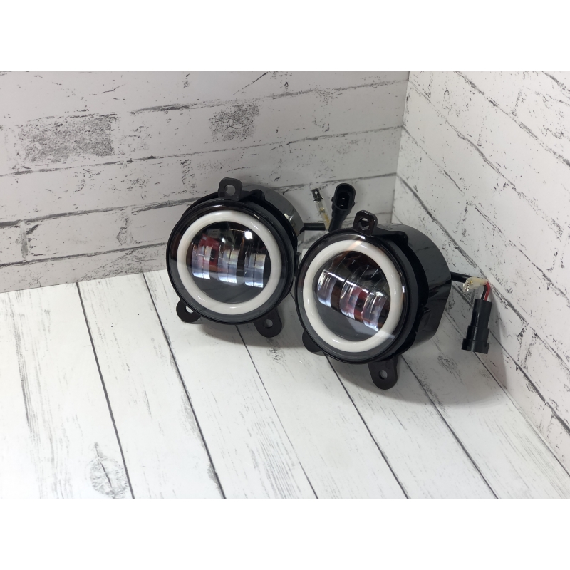 Светодиодные ПТФ LightWay Priora 1 30W (белые/ДХО)