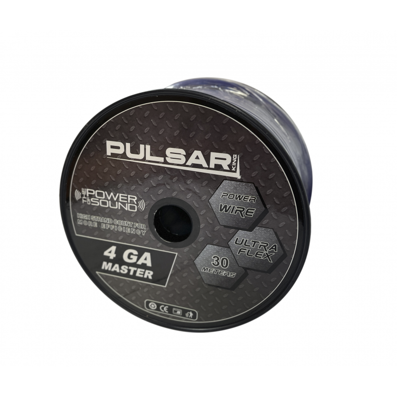 Силовой кабель Pulsar Master 4ga BLUE (30m)