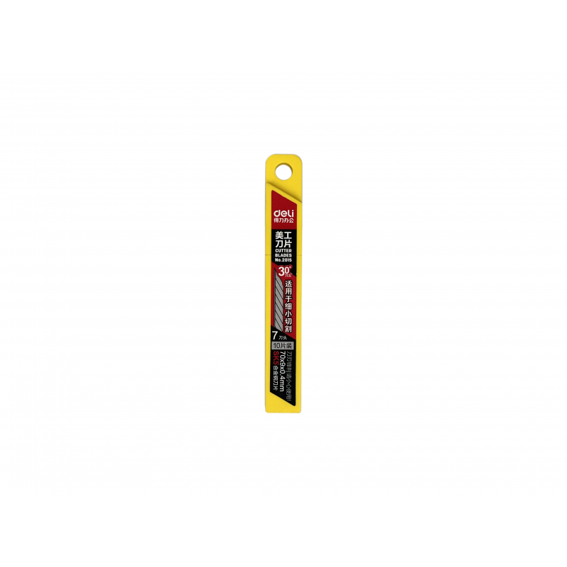 Лезвия Deli 9мм 30° (10 шт)