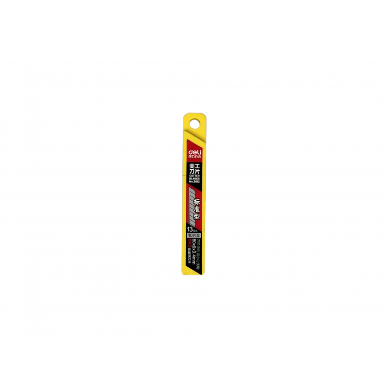 Лезвия Deli 9мм 60° (10 шт)