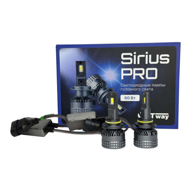 Светодиодные лампы LightWay Sirius PRO HB4 60W