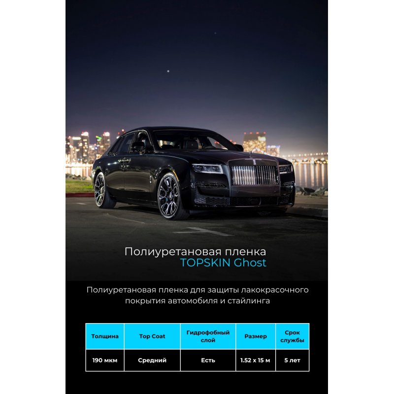 Полиуретановая пленка TopSkin Ghost
